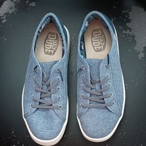 Hey Dude Blue Women's Sneakers 8